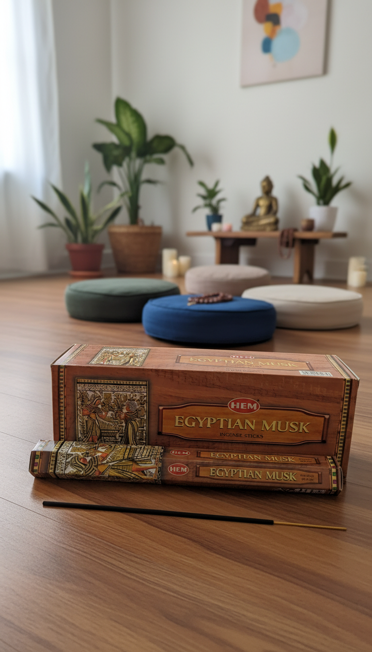 Egyptian Musk Hand Rolled incense sticks #06874