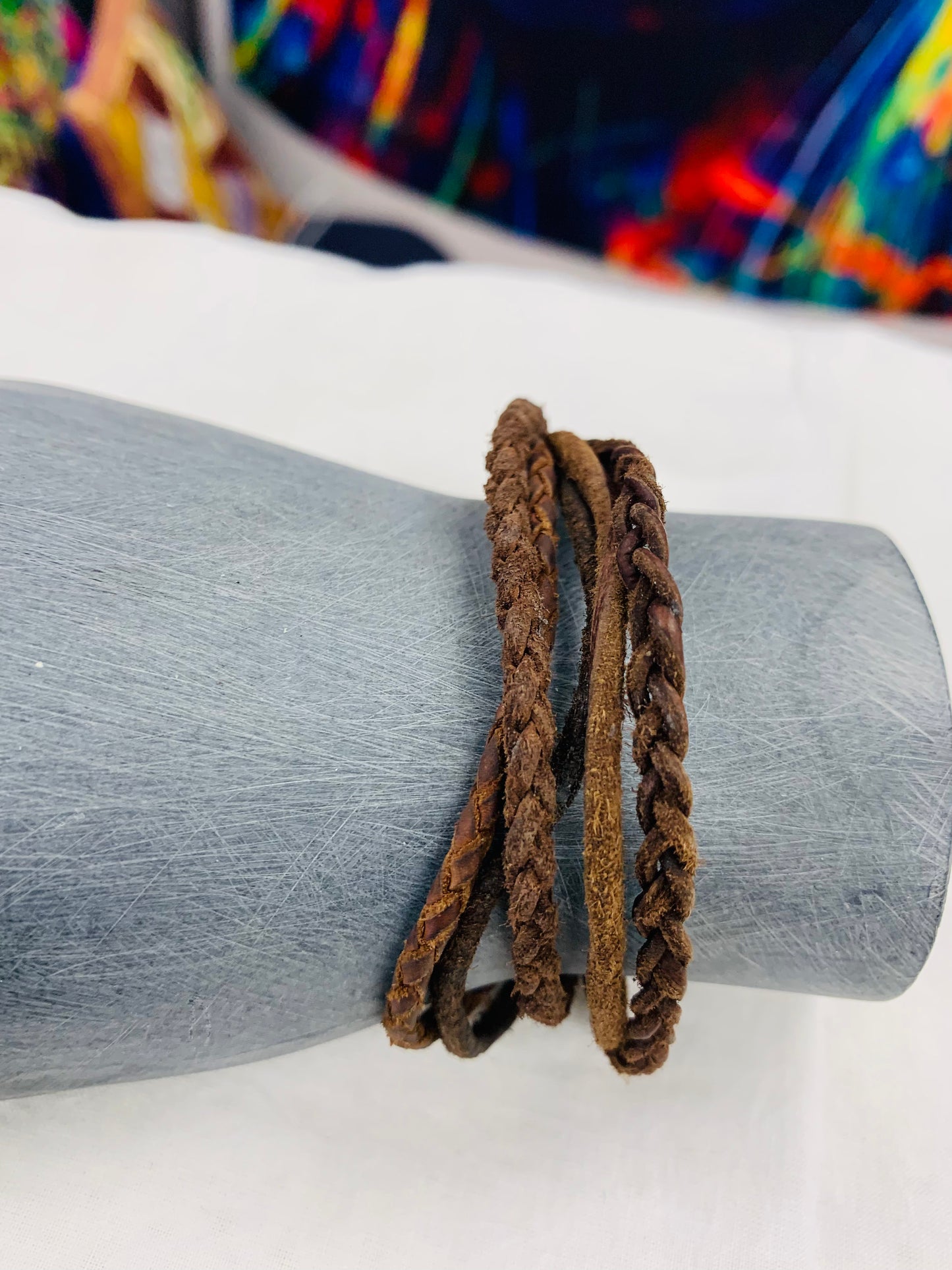 BOHEMIAN LEATHER UNISEX BRACELETS #BR13