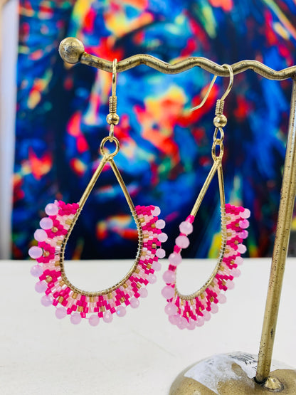 BOHEMIAN HANDCRAFTED AZTEC EARRINGS #EAR120