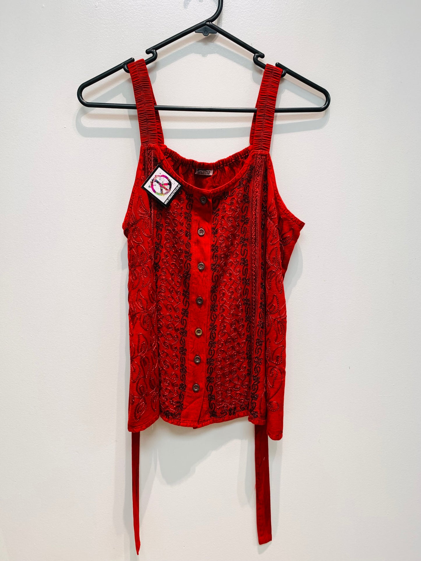 Bohemian Handcrafted Crop Top #CRTOP105