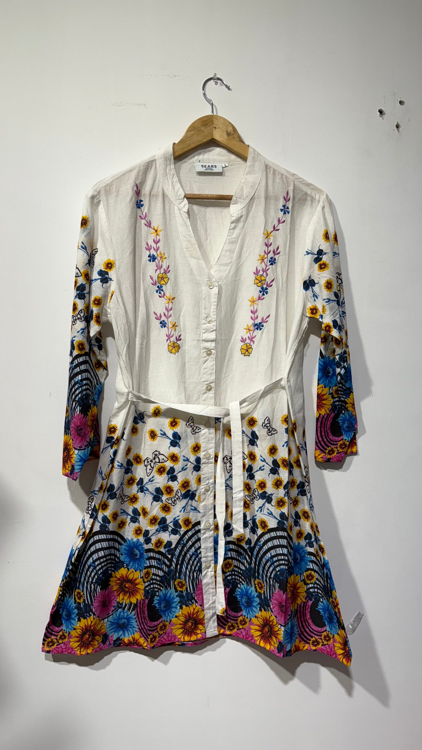 Bohemian style handcrafted dress #DRE4646