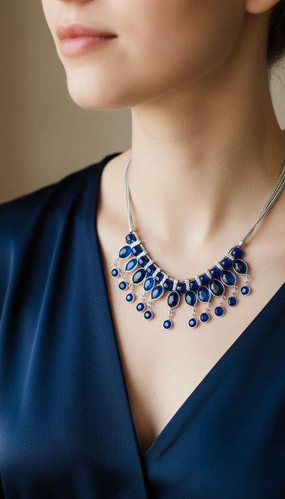 BOHEMIAN STYLE HANDCRAFTED BEADS NECKLACE # NECK2230