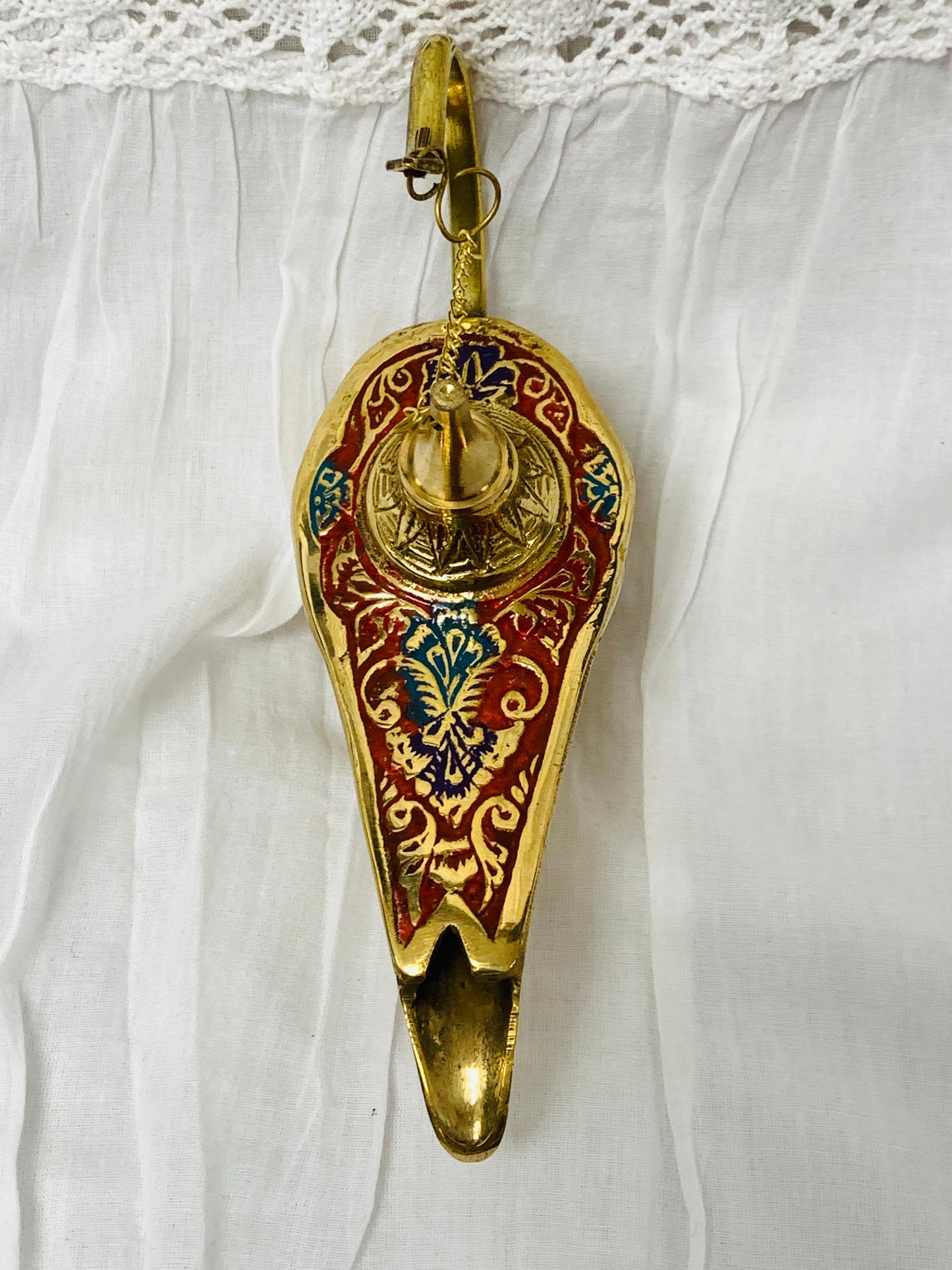 Bohemian style handcrafted Brass Magic Lamp # LAM921