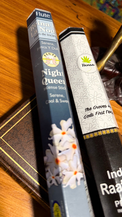 Night Queen Handcrafted incense sticks #0685