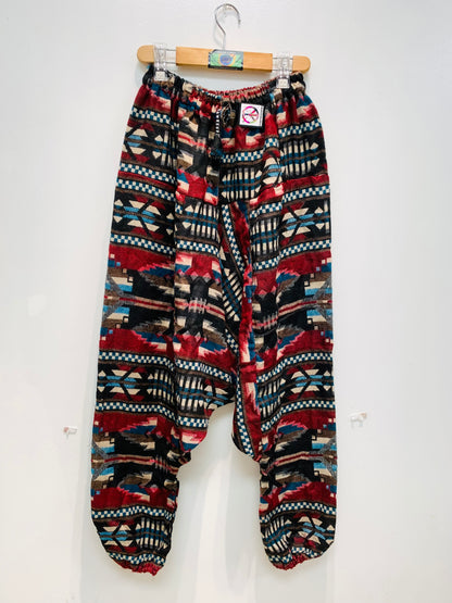 HANDCRAFTED WARM DROP CROTCH PANTS #WOOL23