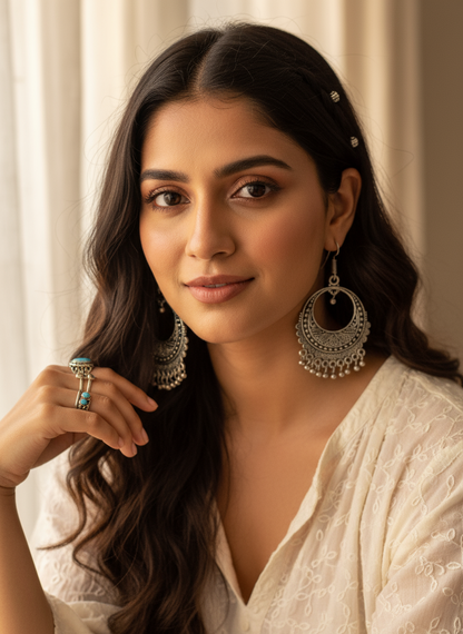 BOHEMIAN HANDCRAFTED DANGLE EARRINGS #EAR145