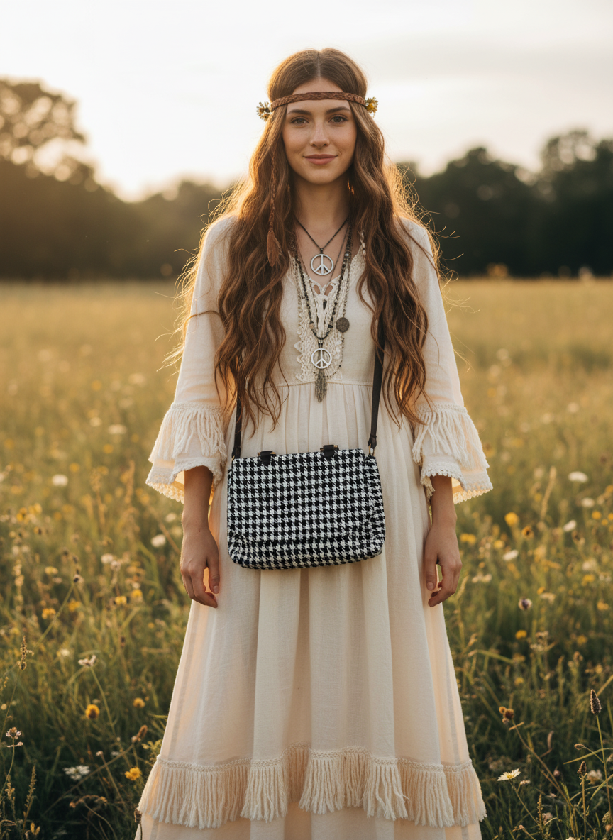 BOHO HANDCRAFTED HANDBAG # 335557