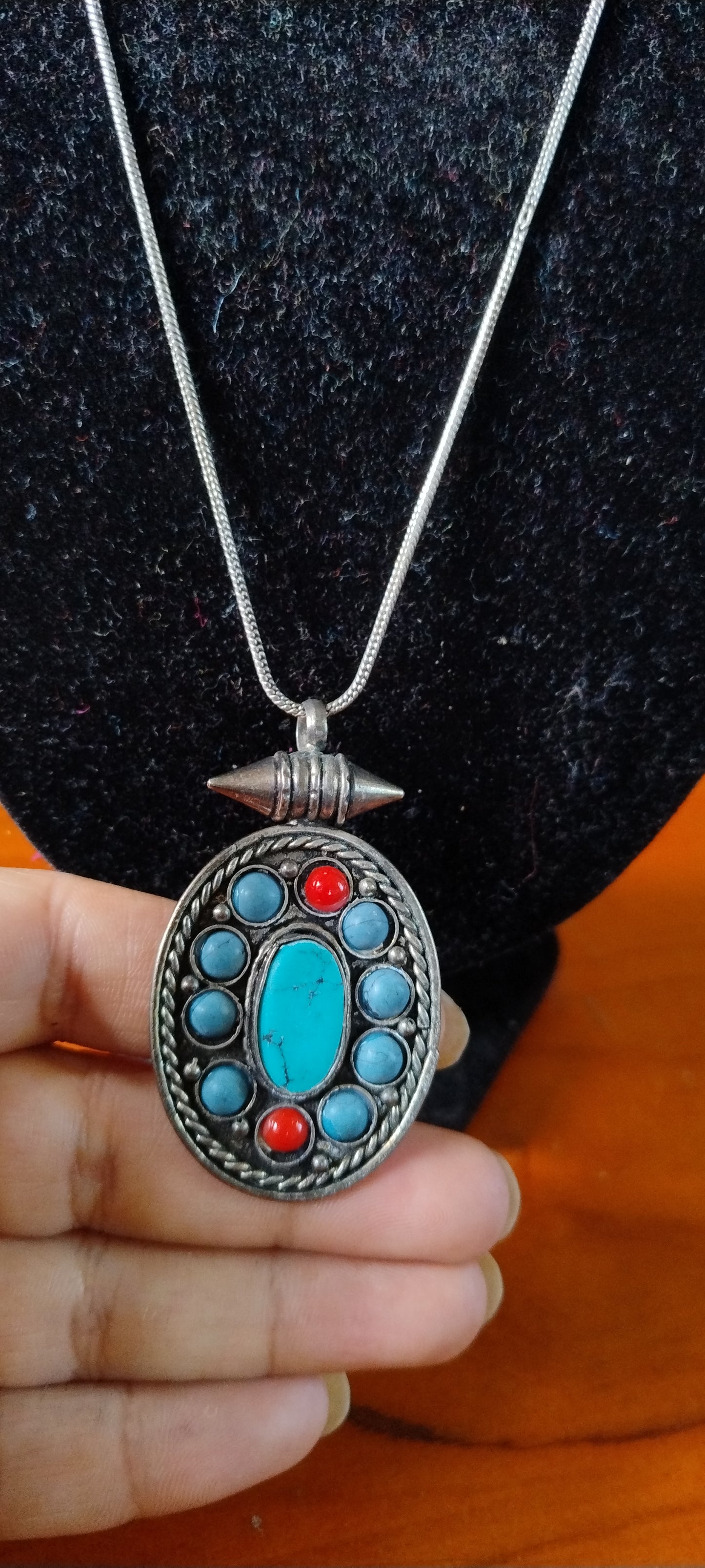 HANDCRAFTED TIBETAN NECKLACE #A217