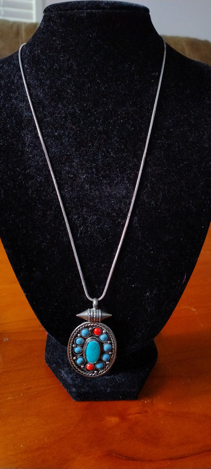 HANDCRAFTED TIBETAN NECKLACE #A217