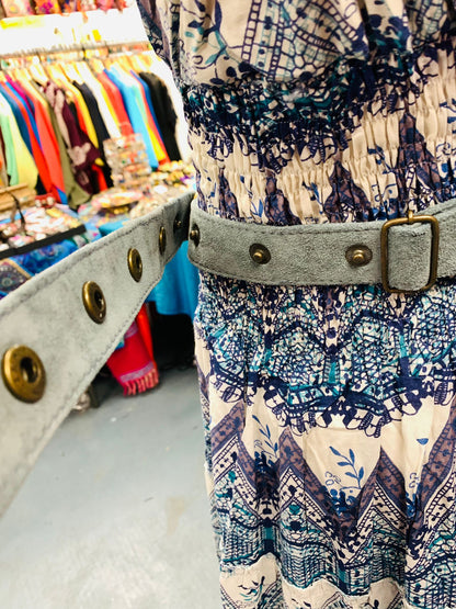 BOHEMIAN STYLE HANDCRAFTED UNISEX GENUINE LEATHER BUM BAGS #2107