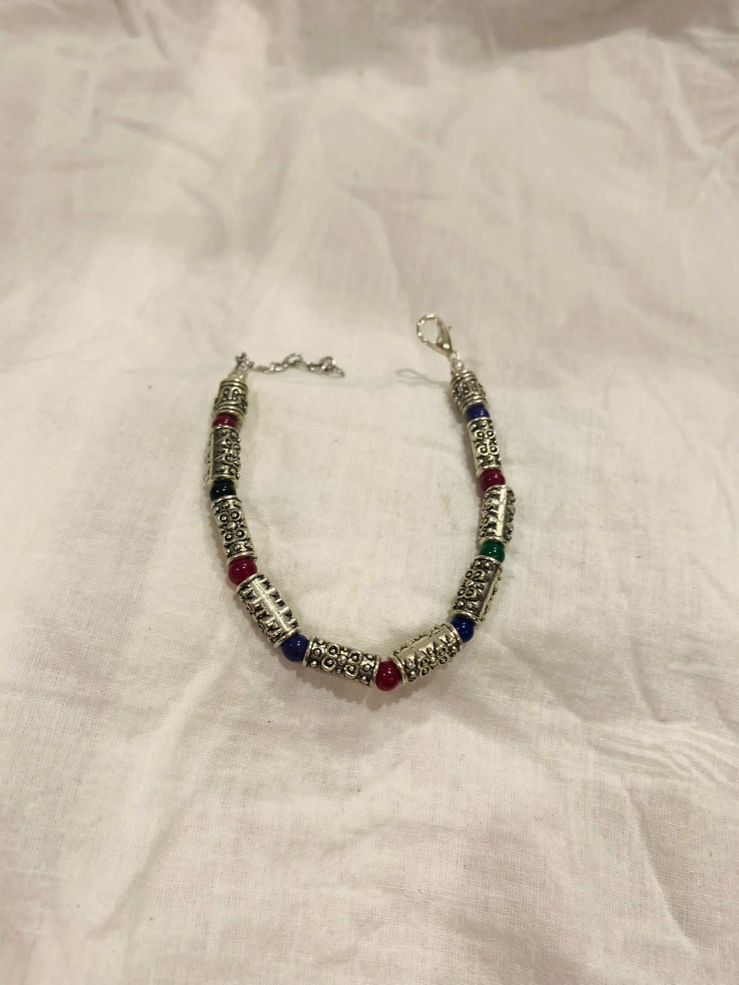 BOHEMIAN STYLE HANDCRAFTED BEADS BRACELET # 5080