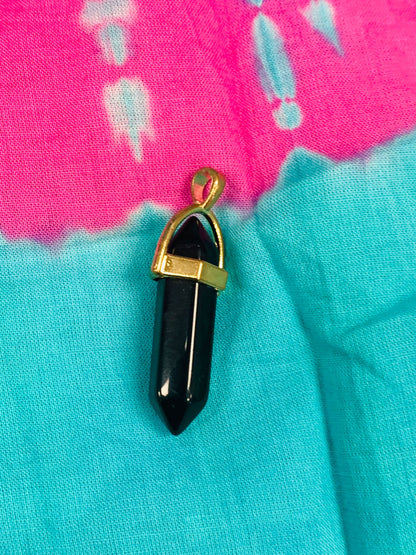 BOHEMIAN STYLE HANDCRAFTED BULLET PENDANT #1701