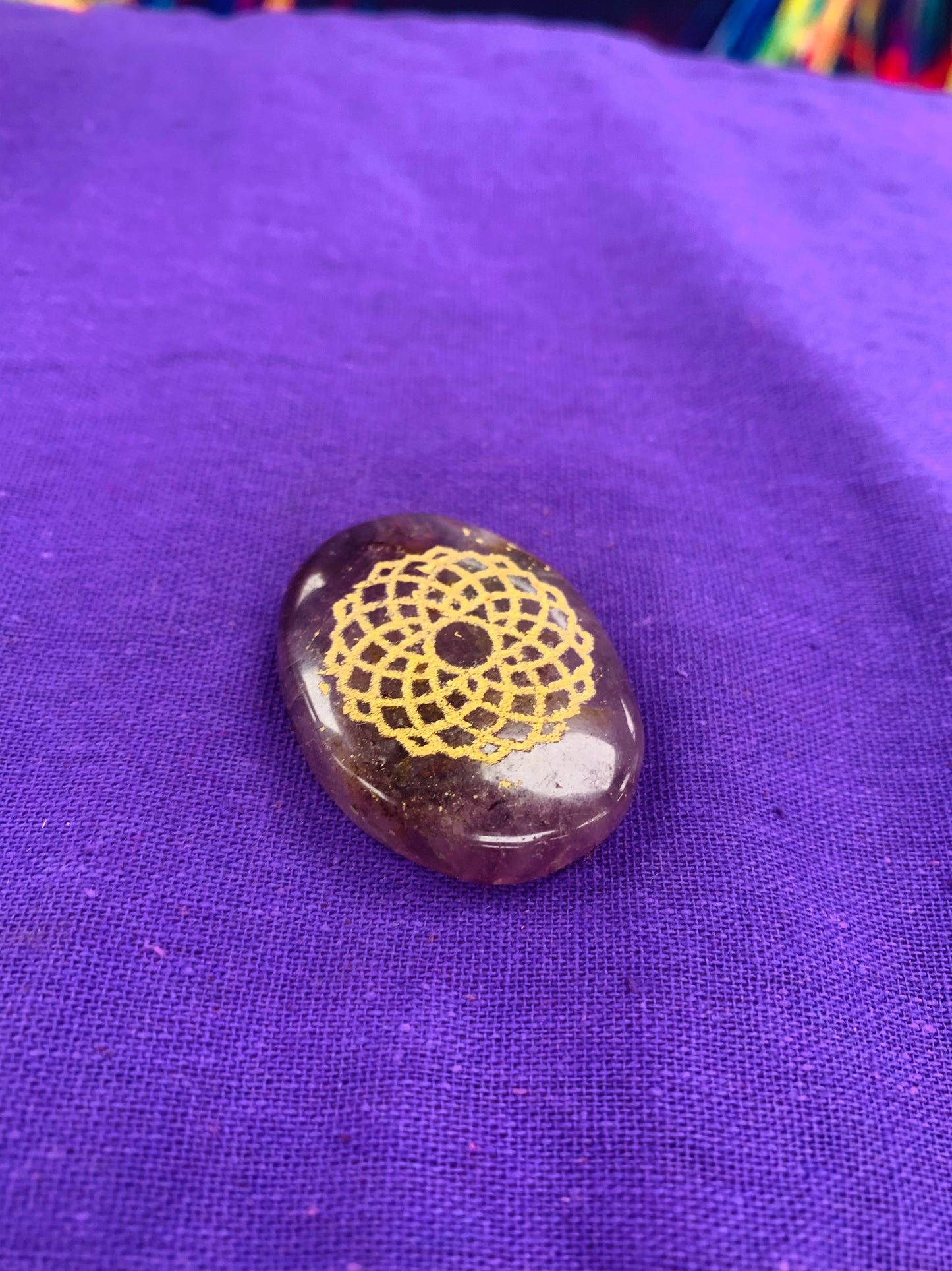 BOHO NATURAL PALM STONE # 12222