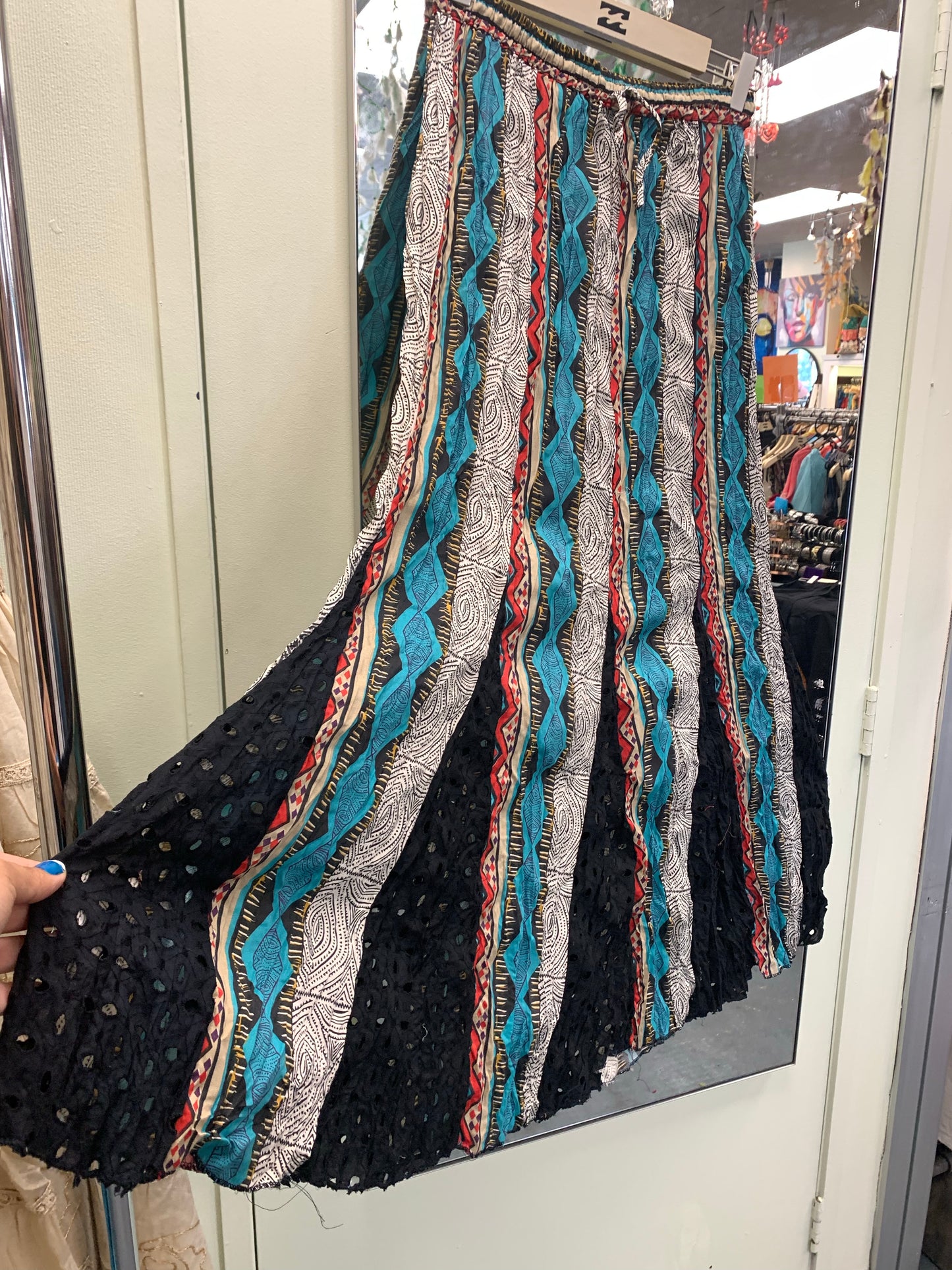 BOHEMIAN STYLE HANDCRAFTED COTTON SKIRTS #19610