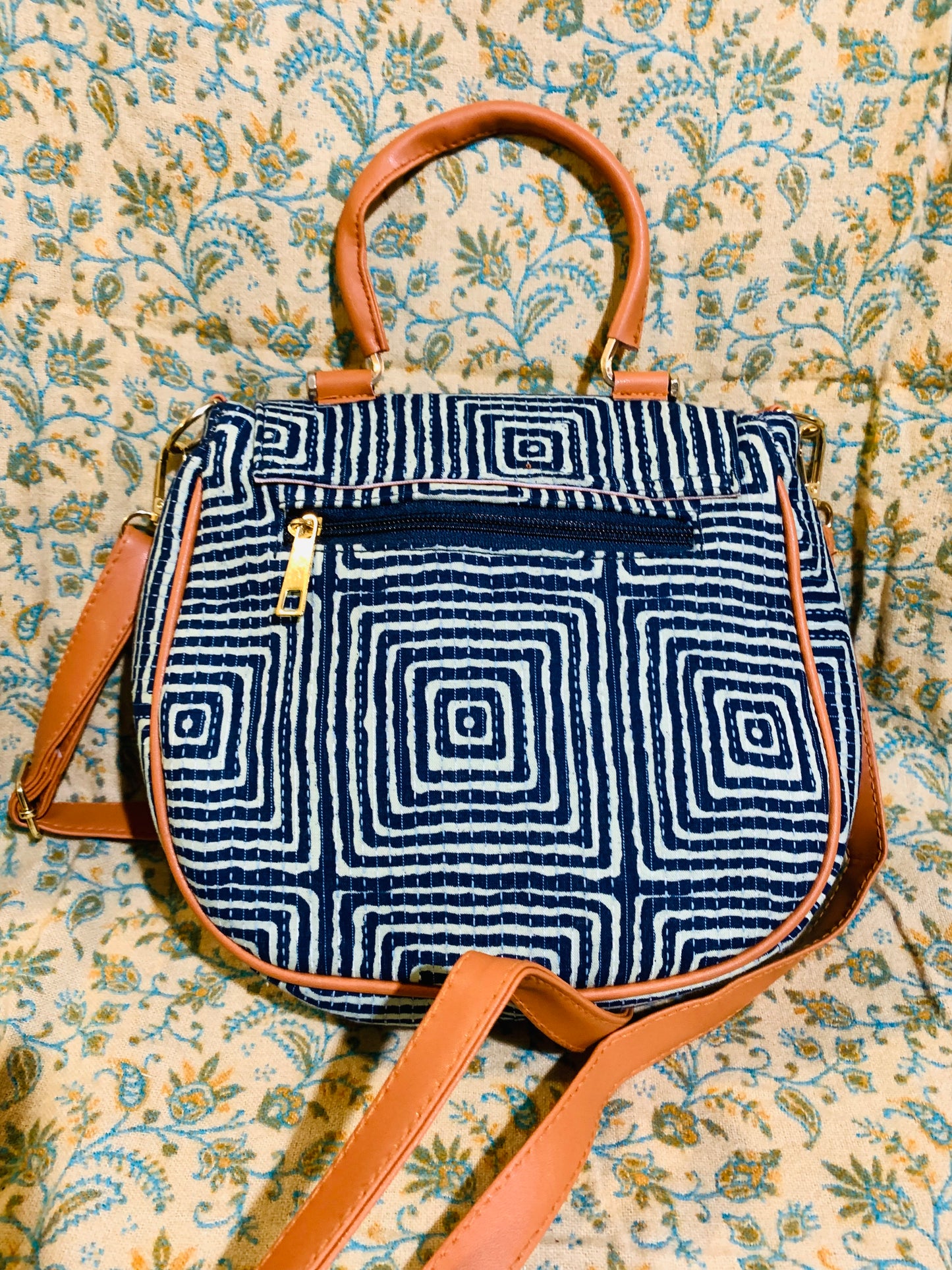 BOHEMIAN STYLE HANDCRAFTED HANDBAG # 3357