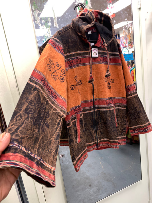 Handcrafted cotton Zipper Hoodie# 6458812