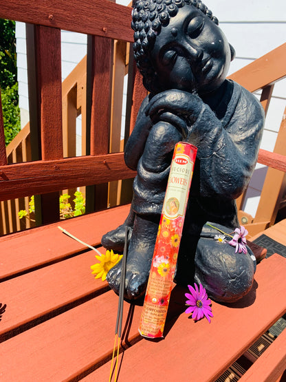 Flower Boho style handcrafted  incense sticks #0672