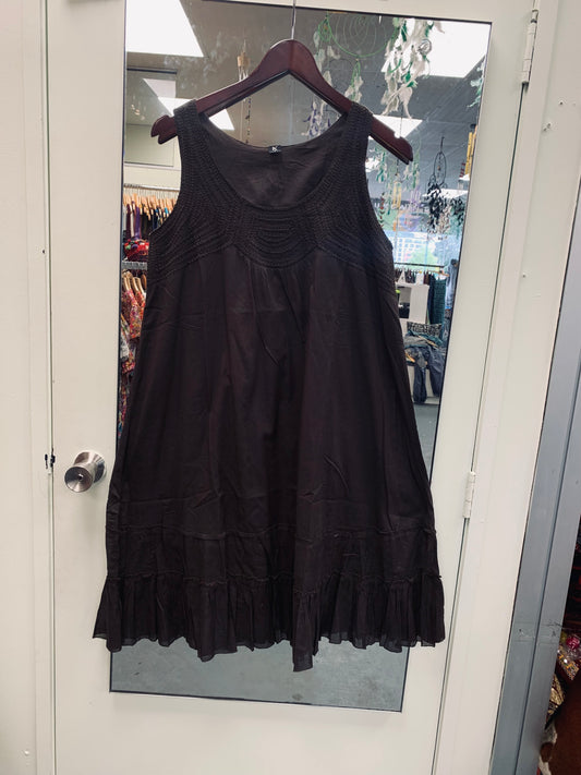 Bohemian style handcrafted cotton  summer dress # 1110