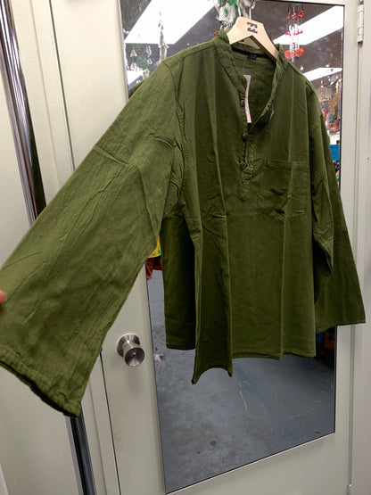 Handcrafted cotton Kurta / Shirt # 75967