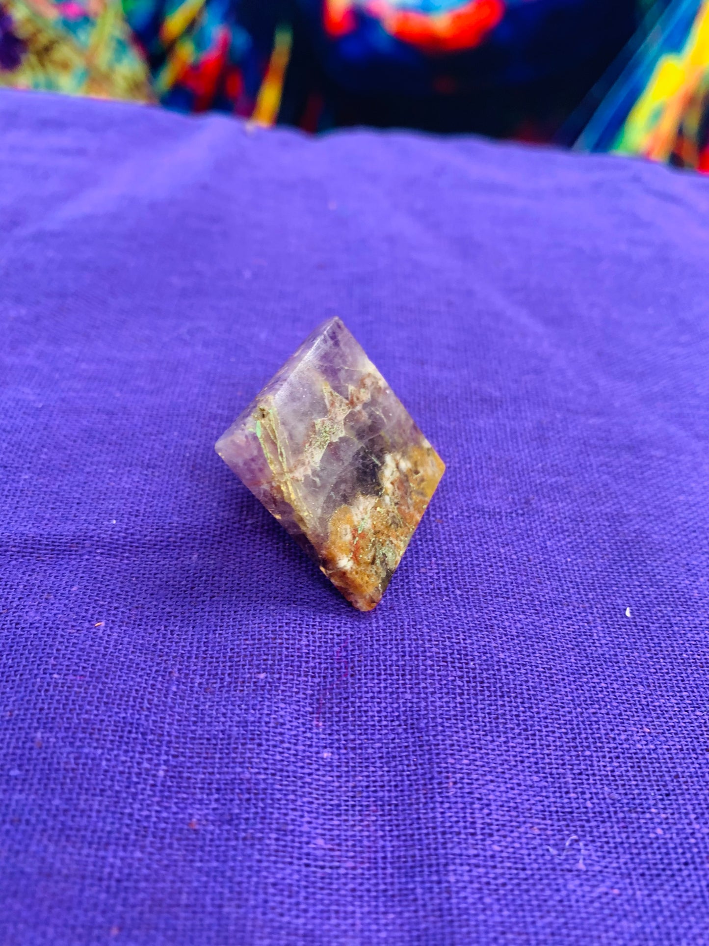 BOHO NATURAL STONE PYRAMID  # 12212