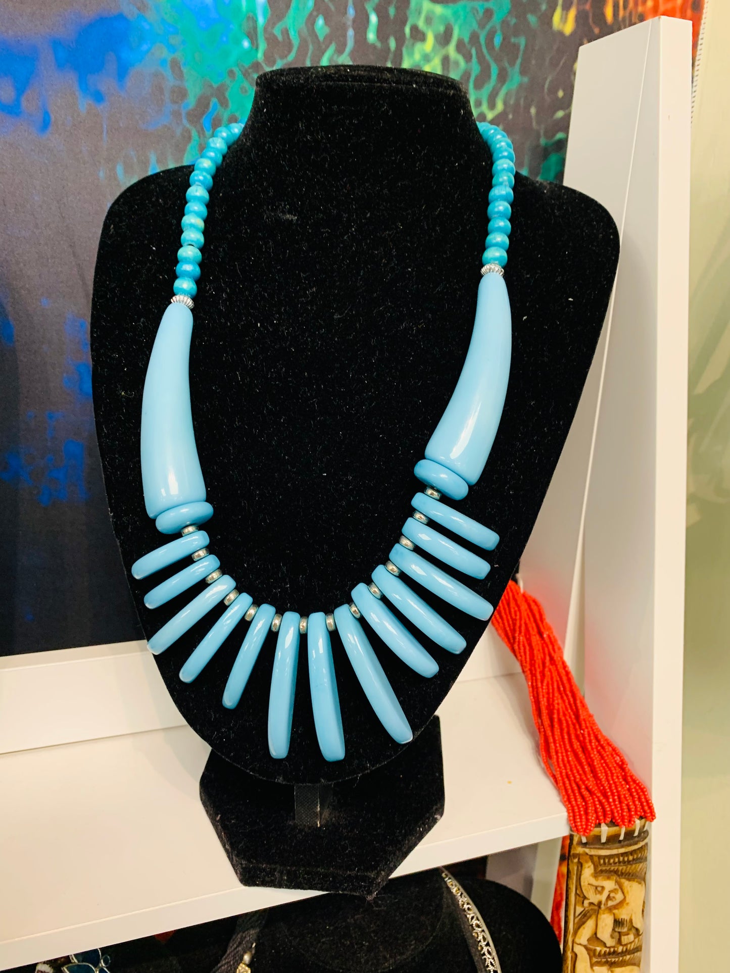 BOHEMIAN STYLE HANDCRAFTED NECKLACE # 2257