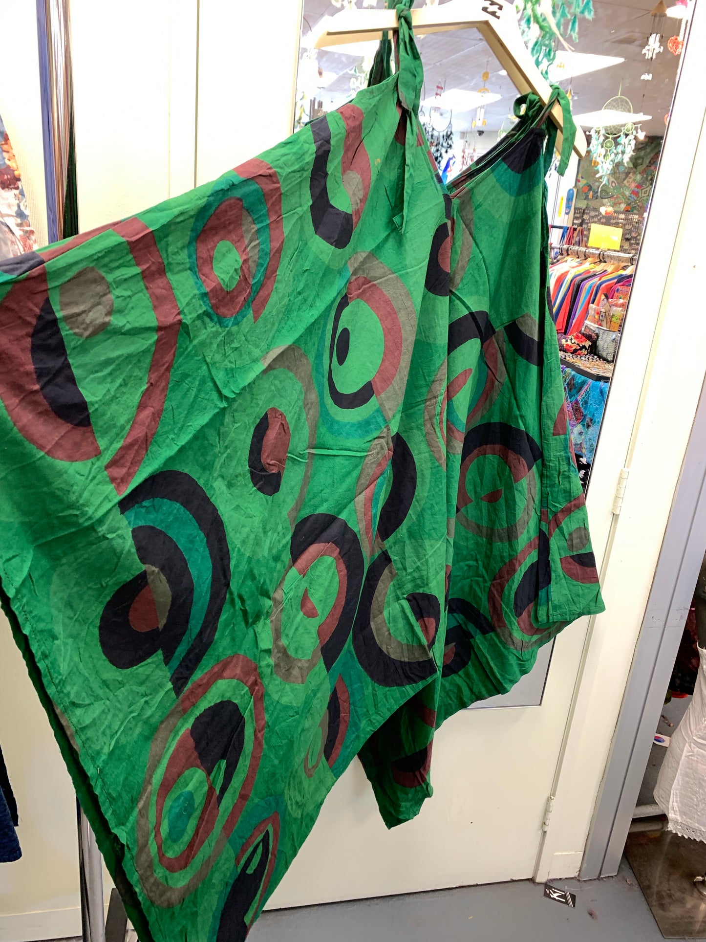 Bohemian style handcrafted cotton Romper dress#0220