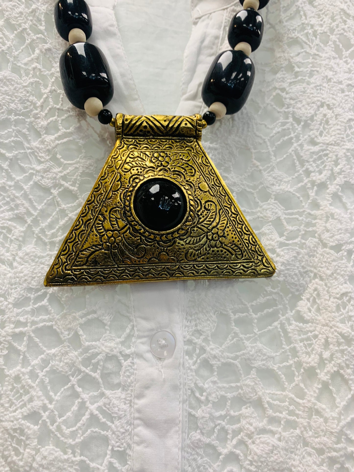 BOHEMIAN STYLE HANDCRAFTED NECKLACE #1943