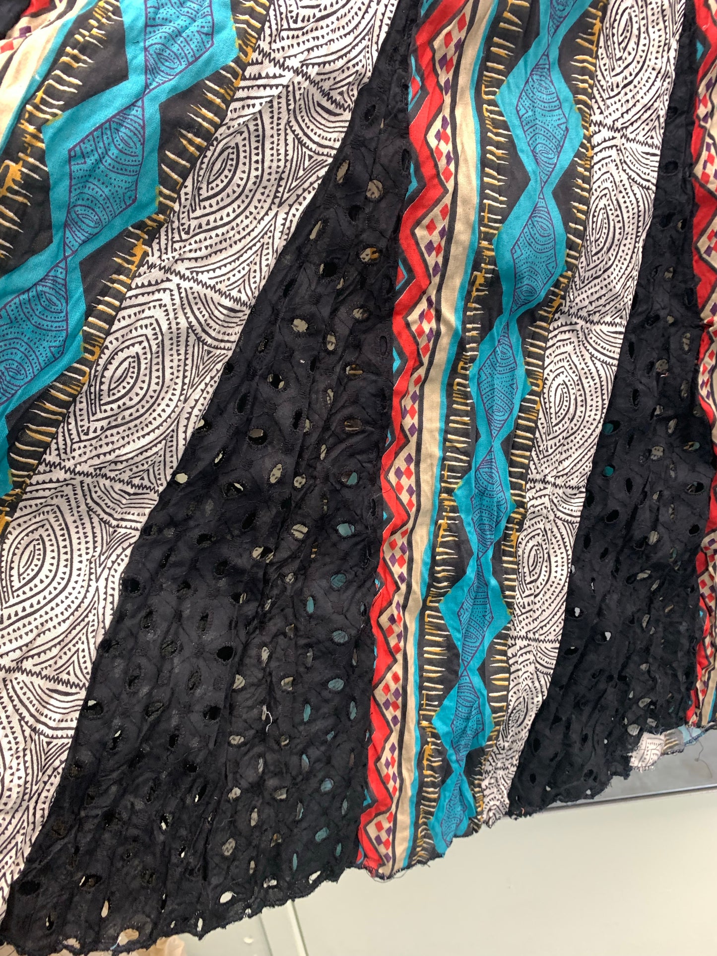 BOHEMIAN STYLE HANDCRAFTED COTTON SKIRTS #19610