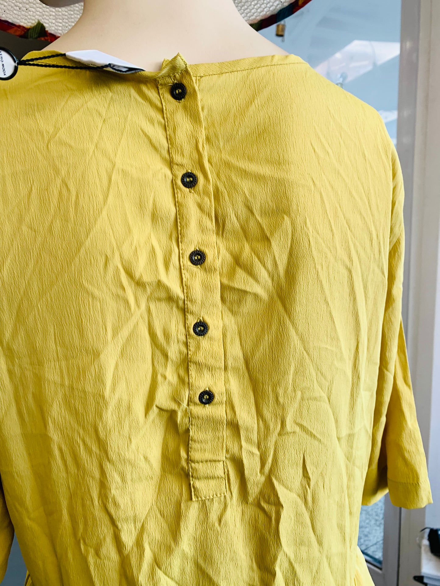 Bohemian style handcrafted Georgette Top #003108