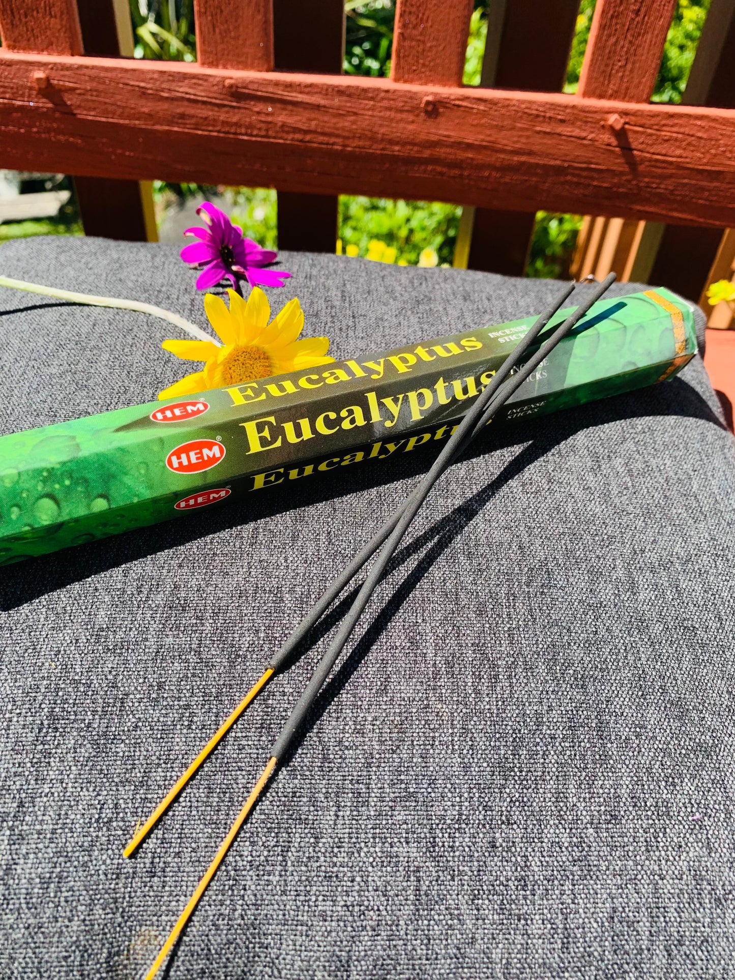 Eucalyptus Boho style handcrafted  incense sticks #0667