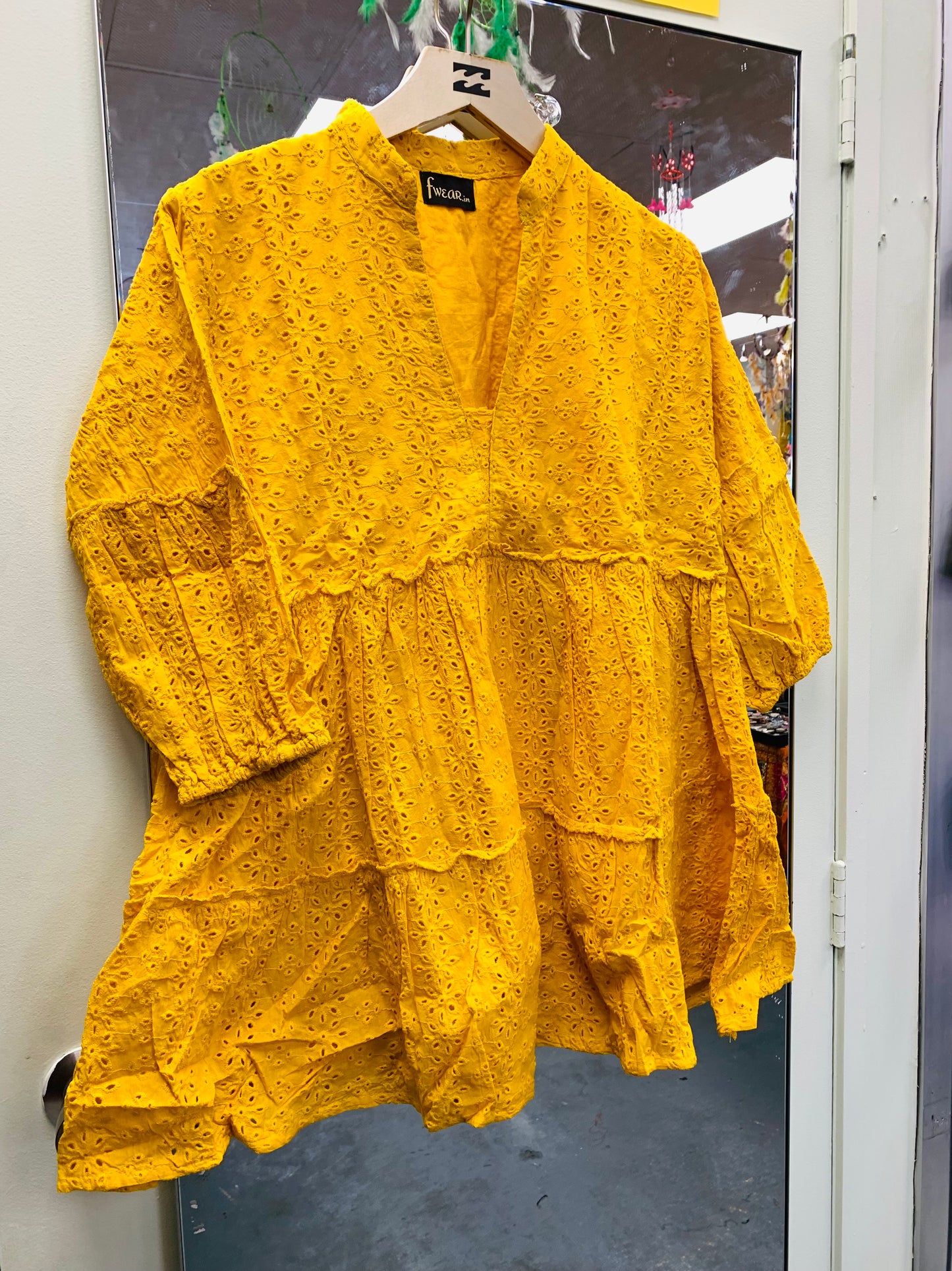 Bohemian style handcrafted Cotton Top #0188