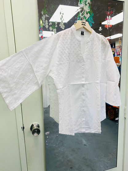 Bohemian style handcrafted cotton Shirts  #922508