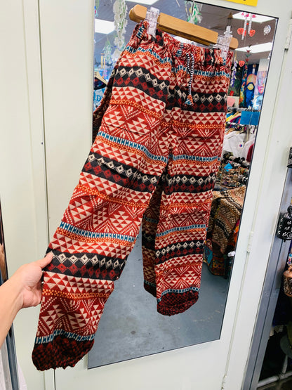HANDCRAFTED HIPPIE WOOLLEN PANTS# 1117722