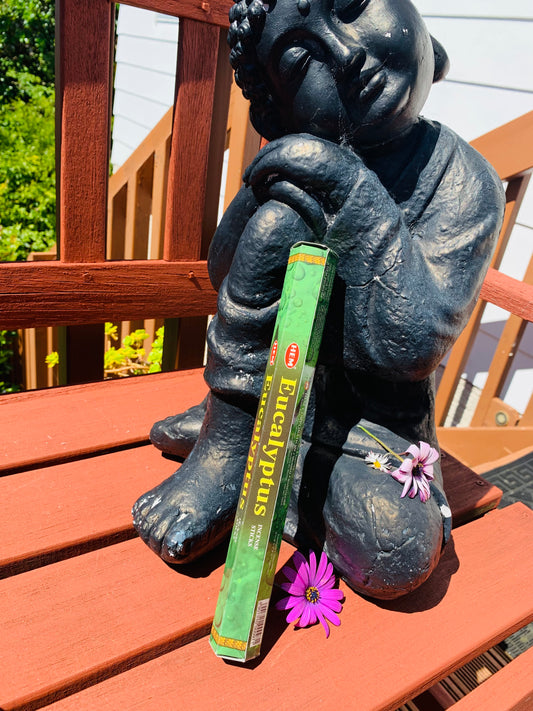 Eucalyptus Boho style handcrafted  incense sticks #0667