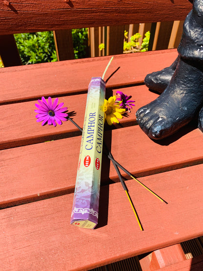 Camphor Bohemian style handcrafted Camphor incense sticks #0661