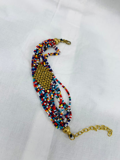 BOHO HANDCRAFTED SEED BEADS BRACELETS #5074