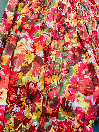 BOHEMIAN STYLE HANDCRAFTED COTTON SHORT DRESS #6123