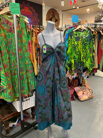 HANDCRAFTED COTTON TRANCE DRESS #57533