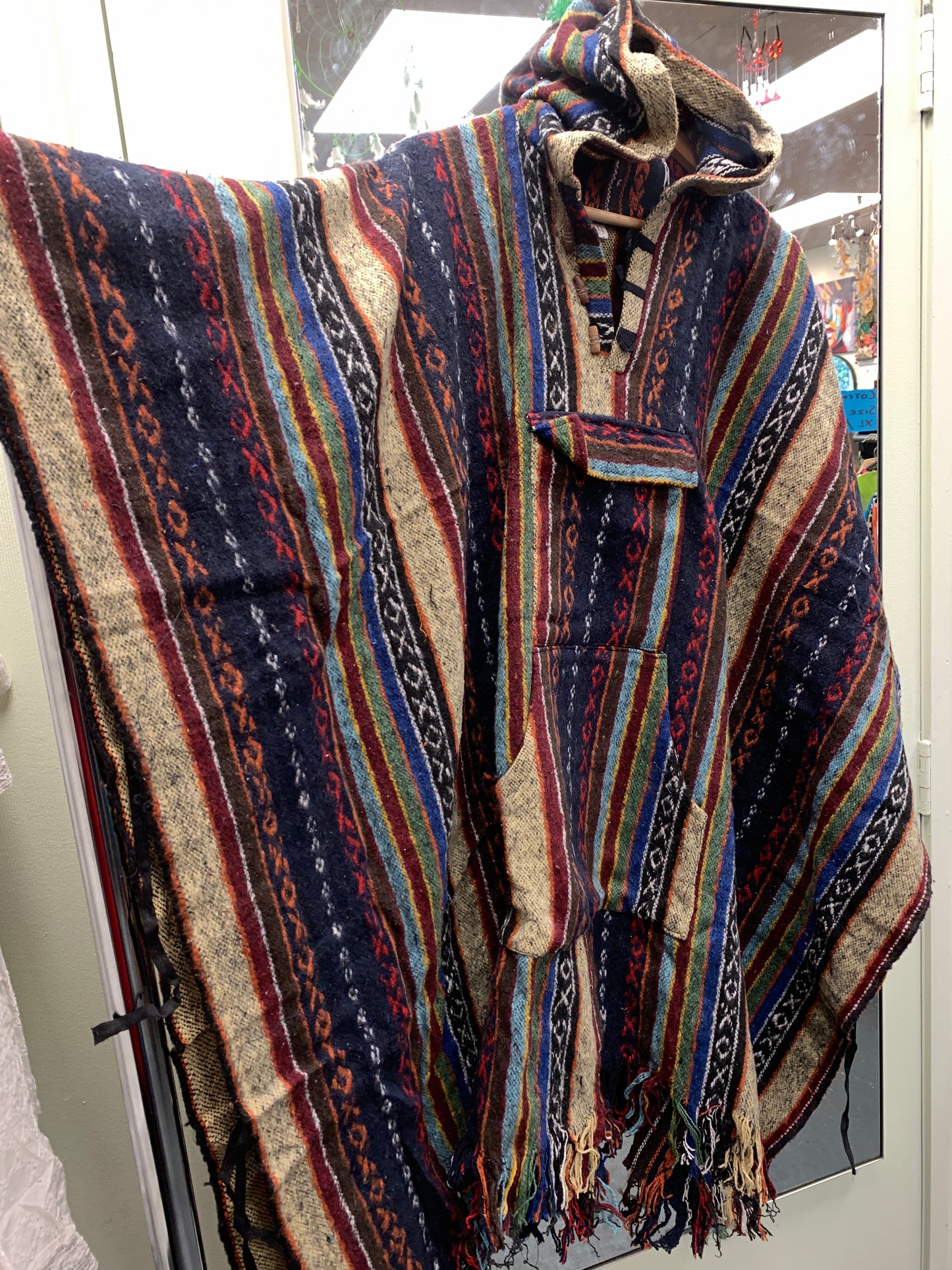 Handcrafted Hoodie UNISEX Gheri poncho #767777