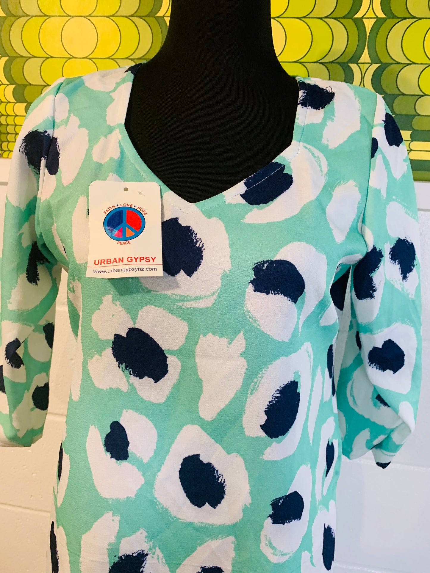 Bohemian style handcrafted Trance dress # sa09