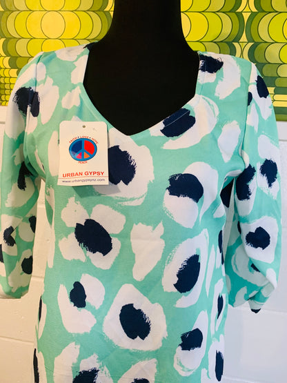 Bohemian style handcrafted Trance dress # sa09