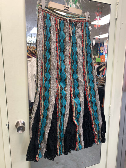 BOHEMIAN STYLE HANDCRAFTED COTTON SKIRTS #19610