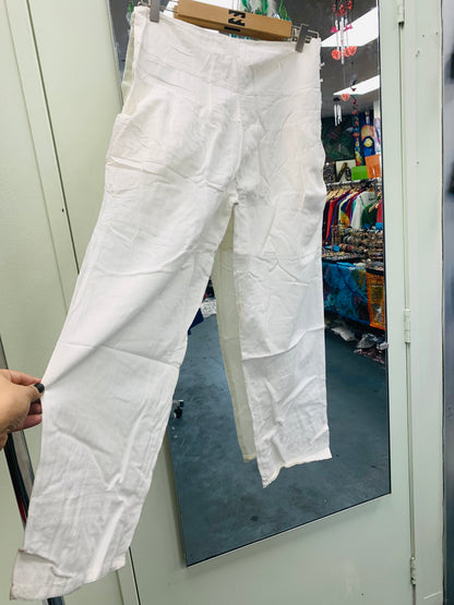 BOHEMIAN STYLE HANDCRAFTED COTTON YOGA PANTS# 07222