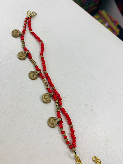 BOHEMIAN STYLE HANDCRAFTED BEADS BRACELET # 5079