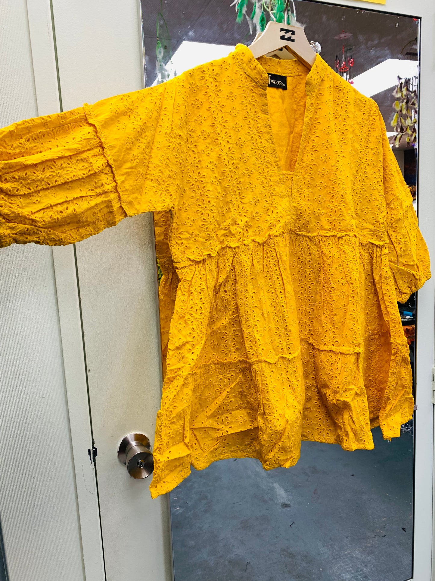 Bohemian style handcrafted Cotton Top #0188