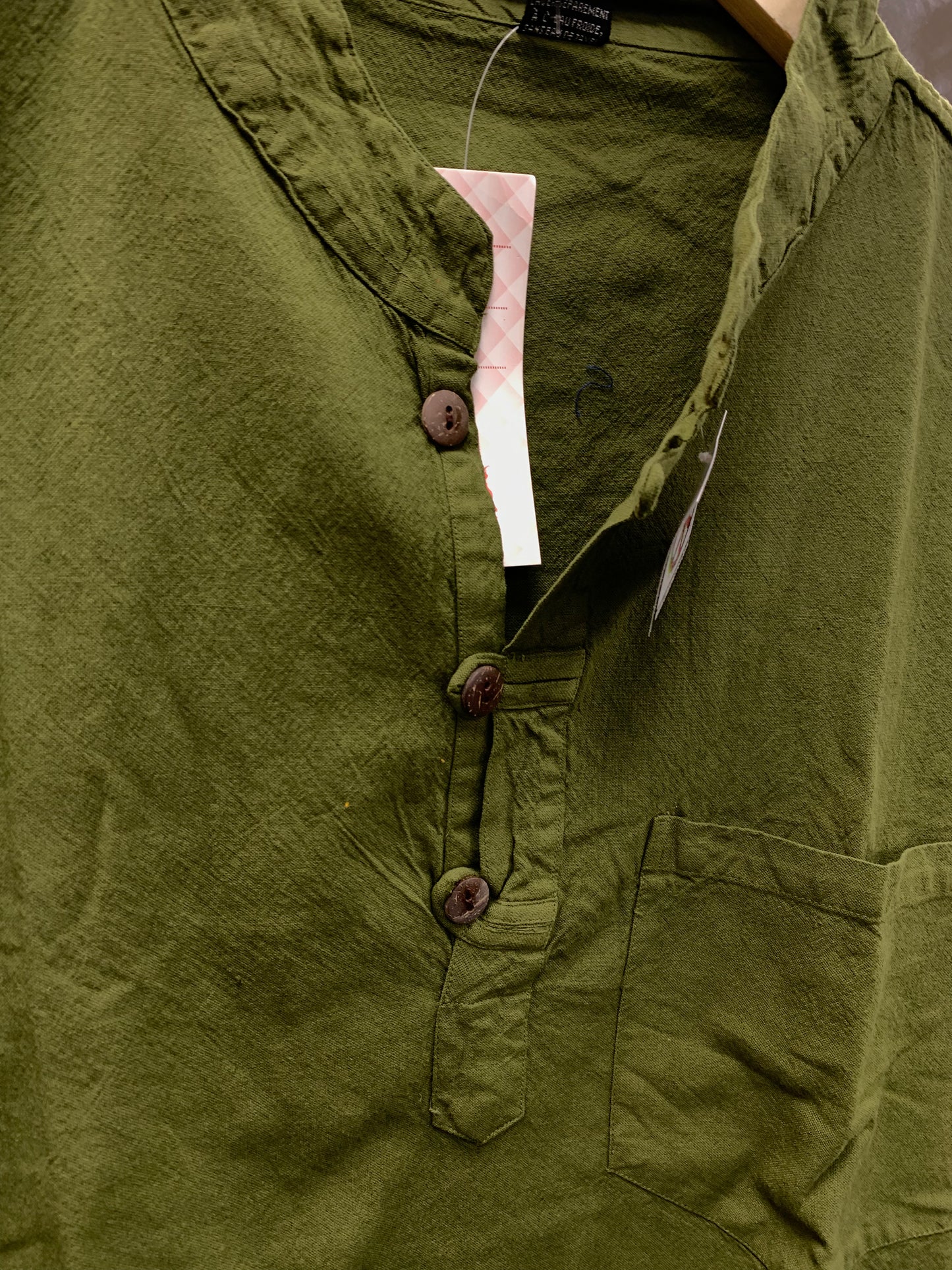 Handcrafted cotton Kurta / Shirt # 75967