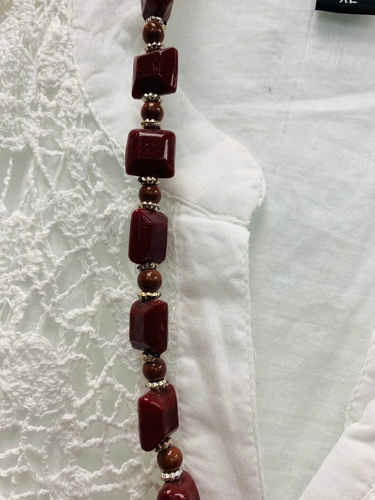 BOHEMIAN STYLE HANDCRAFTED BEADS NECKLACE # 2294