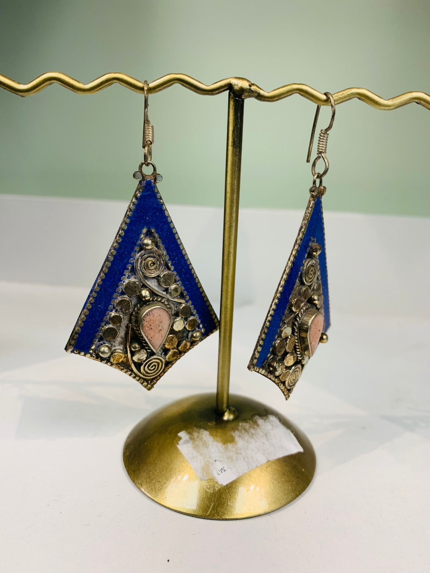 BOHEMIAN STYLE HANDCRAFTED TIBETAN EARRINGS #37