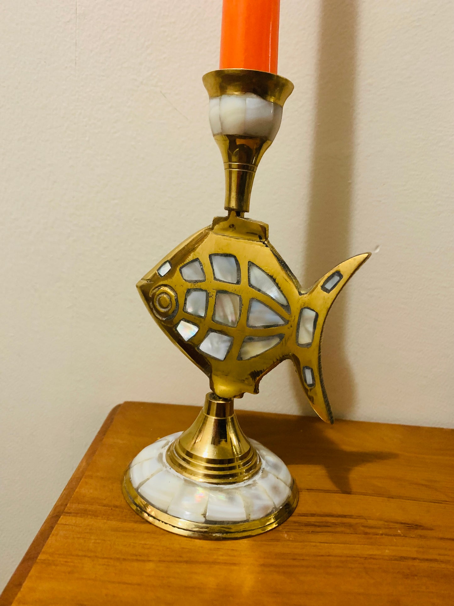 Bohemian style handcrafted Candle Stand  # 22200