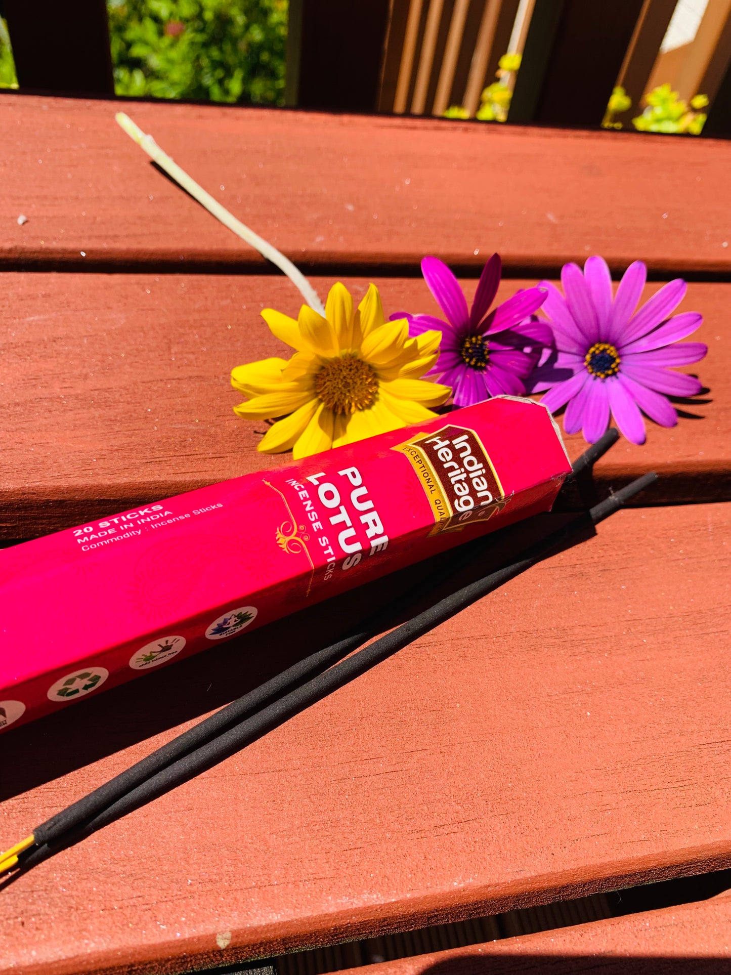 Lotus Boho style handcrafted  incense sticks #0673